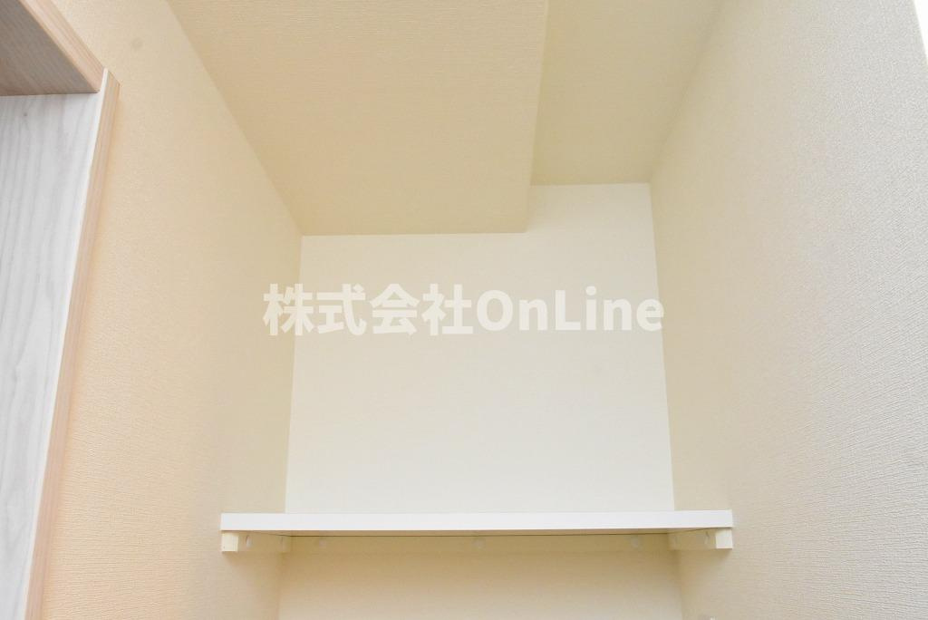 八尾市本町５丁目の賃貸マンションの収納