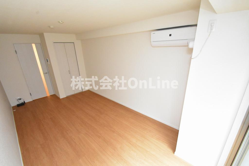 八尾市本町５丁目の賃貸マンションの寝室