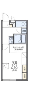 【間取り】 | レオパレス里 | 画像2