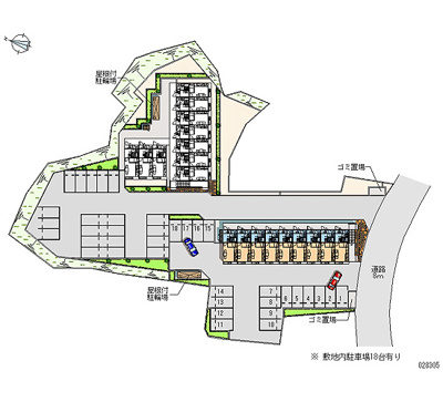 【駐車場】 | レオパレス里 | 画像4