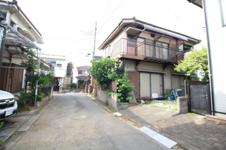 【前面道路含む現地写真】 | 坂戸市片柳　建築条件なし売地　東武東上線『北坂戸駅』徒歩14分　【片柳小学区】