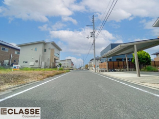 【前面道路含む現地写真】 | 木津川市城山台11丁目　売土地　建築条件無し