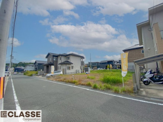 【前面道路含む現地写真】 | 木津川市城山台11丁目　売土地　建築条件無し