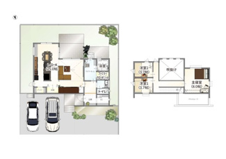【参考プラン】 | 木津川市城山台11丁目　売土地　建築条件付き | 自由設計になりますので設計士と直接お話していただきオンリーワンのおうちづくりが可能です！需要の多いランドリールームも実現可能です。一緒に楽しくお家づくりをしていきましょう！