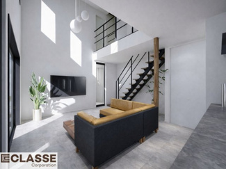 【完成予想図】 | 木津川市城山台11丁目　売土地　建築条件付き | アトリエ仕様では、長期優良住宅に対応した構造・耐震材を採用しており、各種補助金にも対応できます。間取りによりますので、設計士と相談しながら、ご希望プランに合わせて最適な形をご提案いたします。