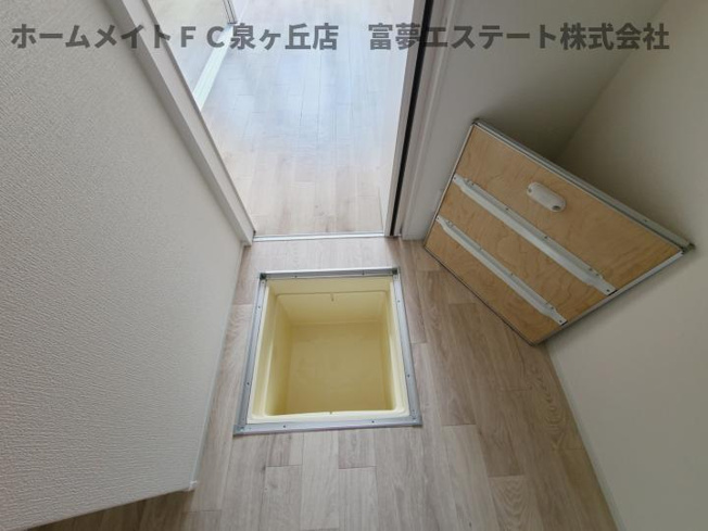 【収納】 | プランドール | ウォークインクロゼット内・床下収納