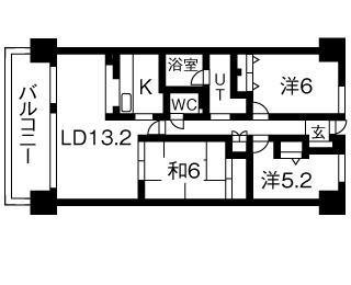 【間取り】 | 井清寿マンション