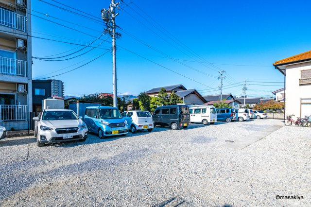 栗田パーキングの外観