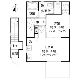 【間取り】 | プリモ境南町