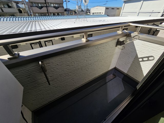 グランメール魚崎のバルコニー