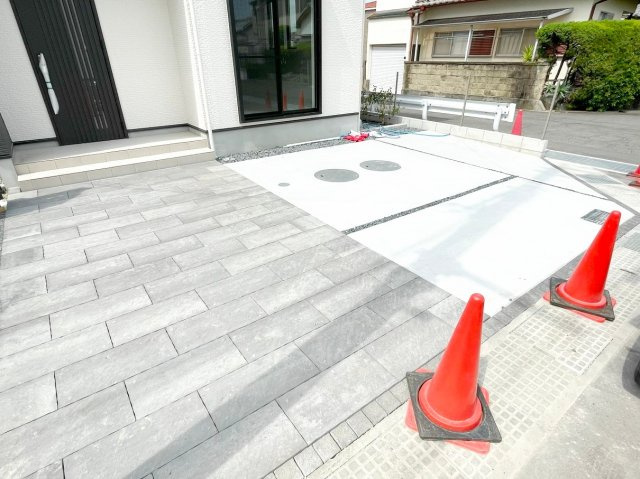 泉南市新家　2期　未入居の駐車場|駐車スペース！散水栓があるので、こまめに愛車を洗えます！