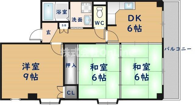【間取り】 | ビューハイム茶の木