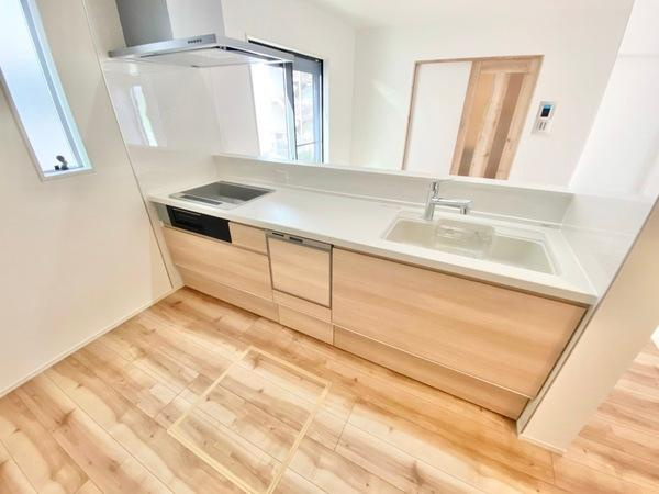 岸和田市岸城町　未入居のキッチン