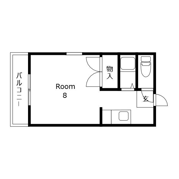 アーベントハイツ平岡の間取り