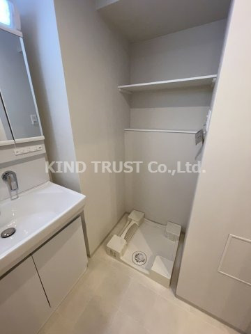 ハイデンス梅ヶ枝の洗面所