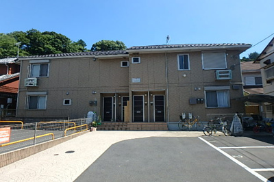 都市ガスのアパート