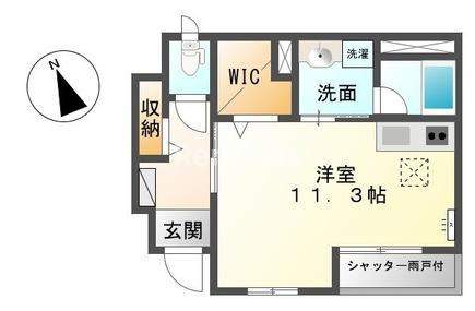 フローラの間取り|間取図