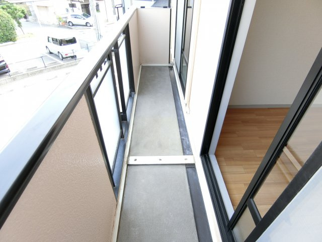 サンビレッジ杉山　A棟のバルコニー