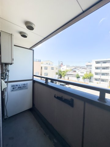 プログレス泉尾のバルコニー