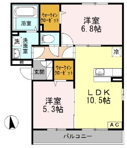 【間取り】 | セグンド　エスペランサ