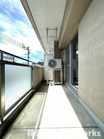 バロンズコートのバルコニー|バルコニー付きです