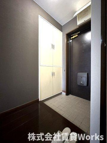 バロンズコートの玄関|ゆったりとした玄関です