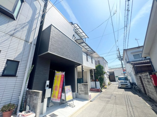 西桝屋町の前面道路含む現地写真