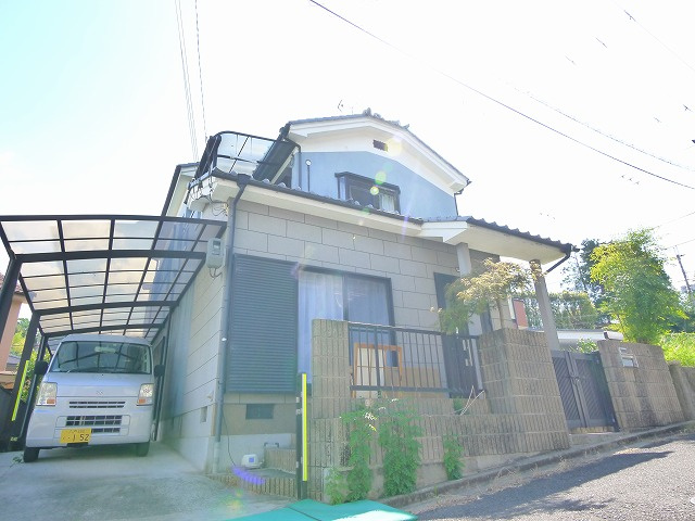 浅古一戸建ての外観|外はこのようになっています