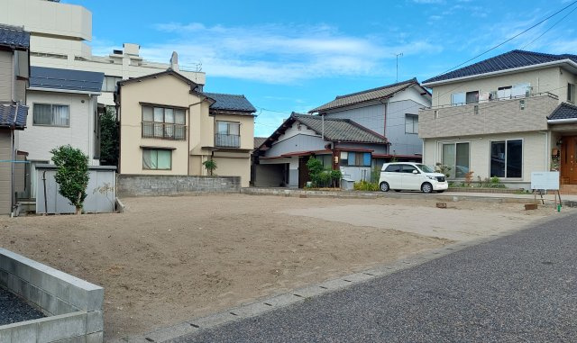 新潟市東区小金町一丁目_売地の外観|東側からの外観