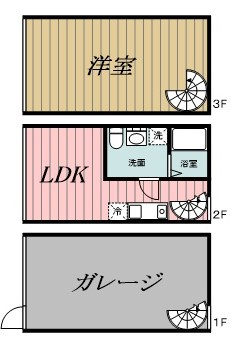 G-HANGARⅡの間取り