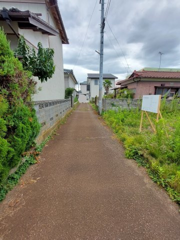 新潟市江南区西町四丁目_売地のその他|前面道路１