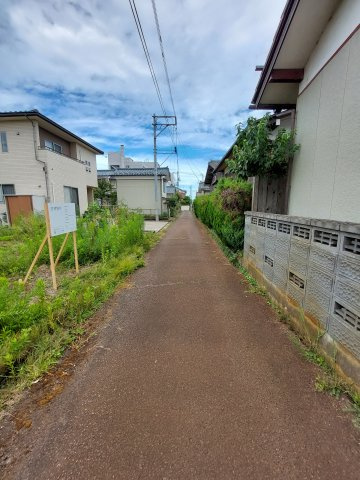新潟市江南区西町四丁目_売地のその他|前面道路２