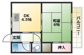 【間取り】 | カルム関生