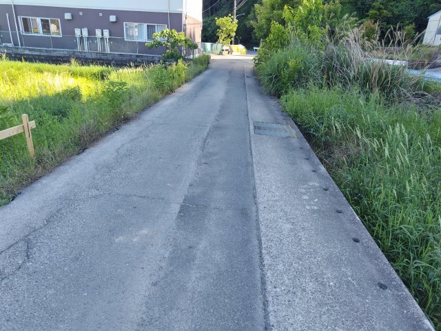 ６１１３７　岐阜市粟野西土地の外観