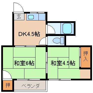 【間取り】 | 川上ハイツ