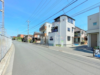 【前面道路含む現地写真】 | 葛飾区細田1丁目新築分譲住宅