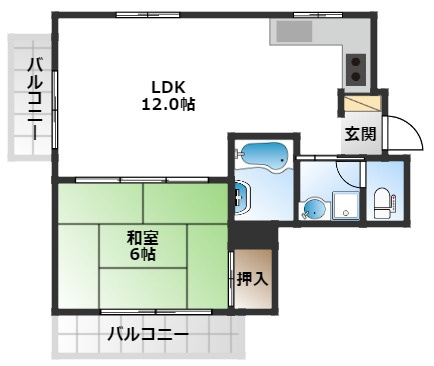 【間取り】 | マティエール曽根