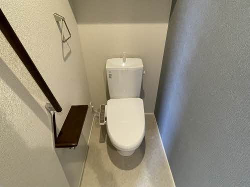 熊本市南区御幸笛田２丁目のアパートのトイレ
