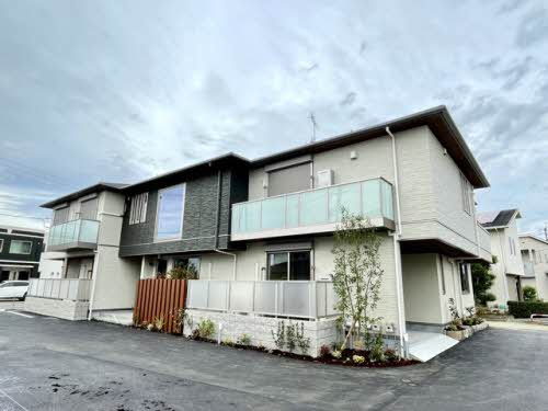 熊本市南区御幸笛田２丁目のアパートの外観