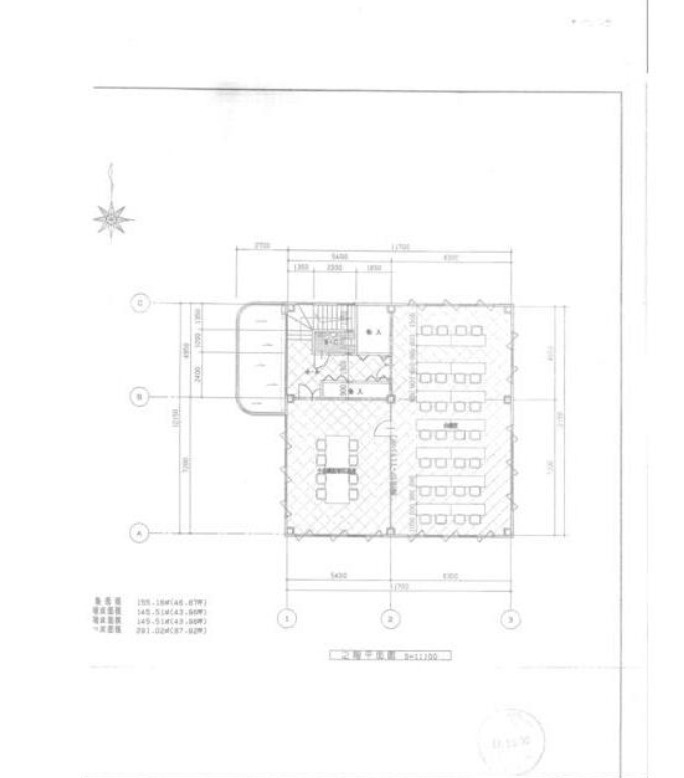 下野殿事務所の間取り