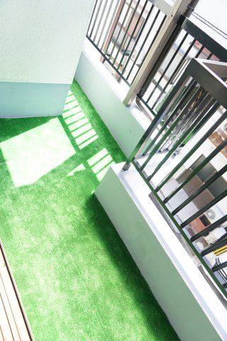 中古戸建　大東市北条6丁目（昭和59年築）のバルコニー