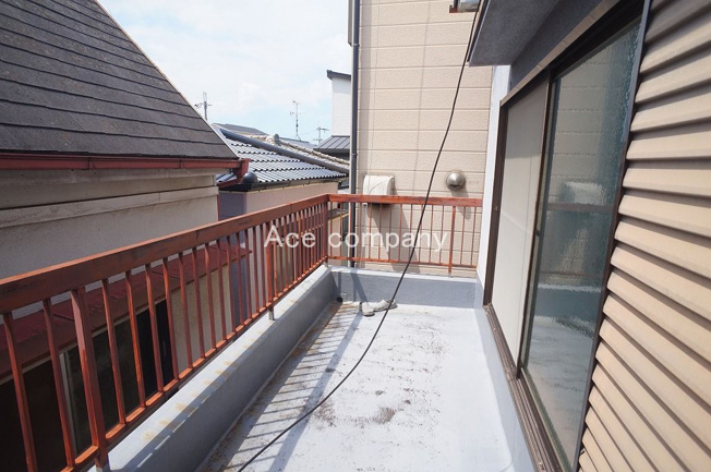 【バルコニー】 | 八尾市南本町6丁目 | 南向きのワイドバルコニー☆陽当たり良好です！