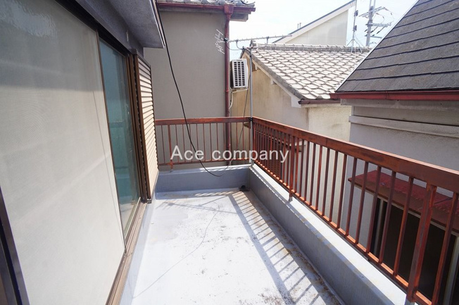 【バルコニー】 | 八尾市南本町6丁目 | 南向きのワイドバルコニー☆陽当たり良好です！