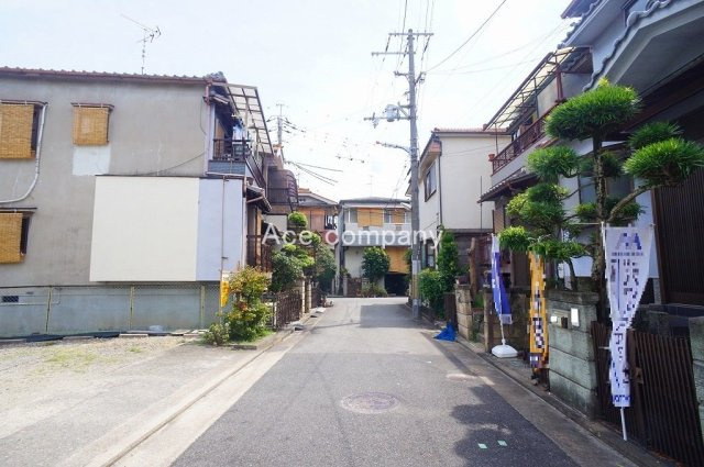 【前面道路含む現地写真】 | 八尾市南本町6丁目 | 【前面道路：幅員約4.7ｍ☆】