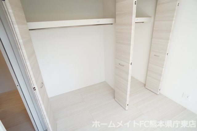 熊本市中央区八王寺町のアパートの収納