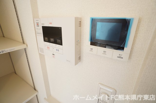 熊本市中央区八王寺町のアパートのセキュリティ