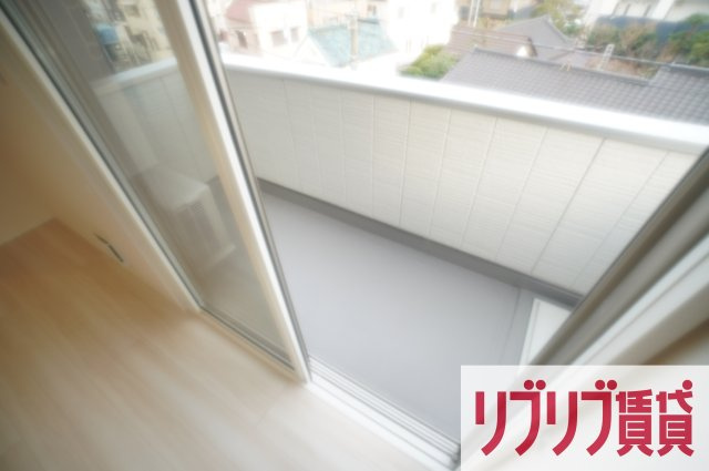 D-ROOM椿森1丁目Cのバルコニー