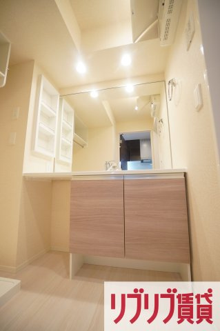 D-ROOM椿森1丁目Cの洗面所