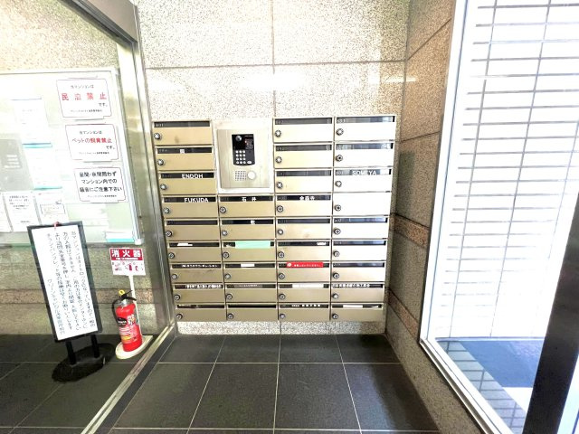 グリーンキャピタル浅草のその他共用部分|集合ポスト・オートロック