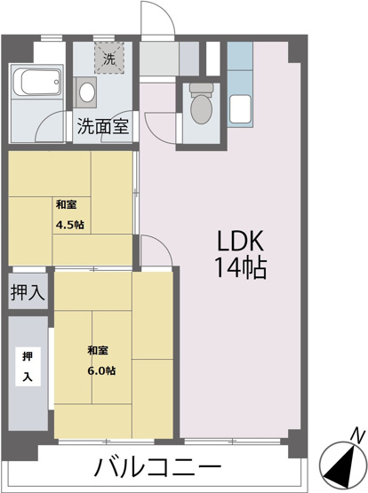 【間取り】 | メゾン住吉